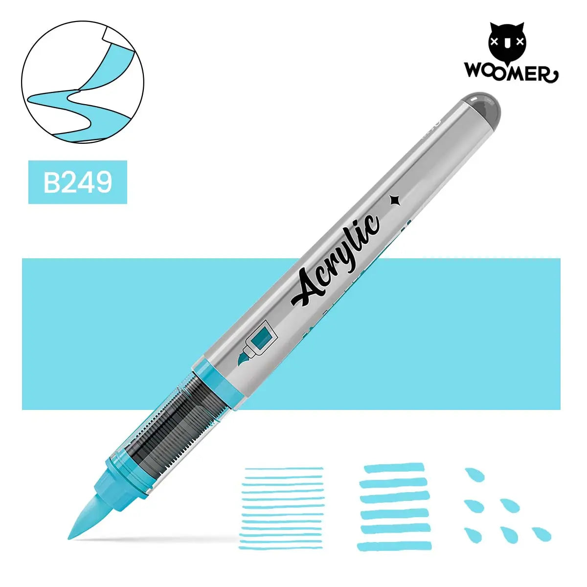 Woomer Single Marker Blue