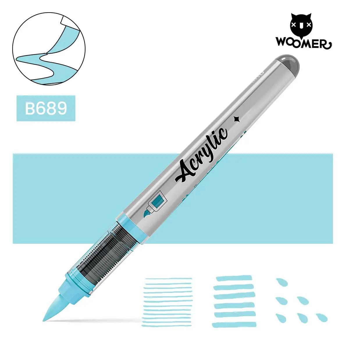 Woomer Single Marker Blue