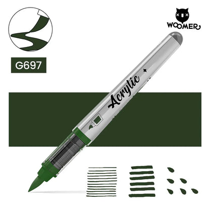 Woomer Single Marker Green