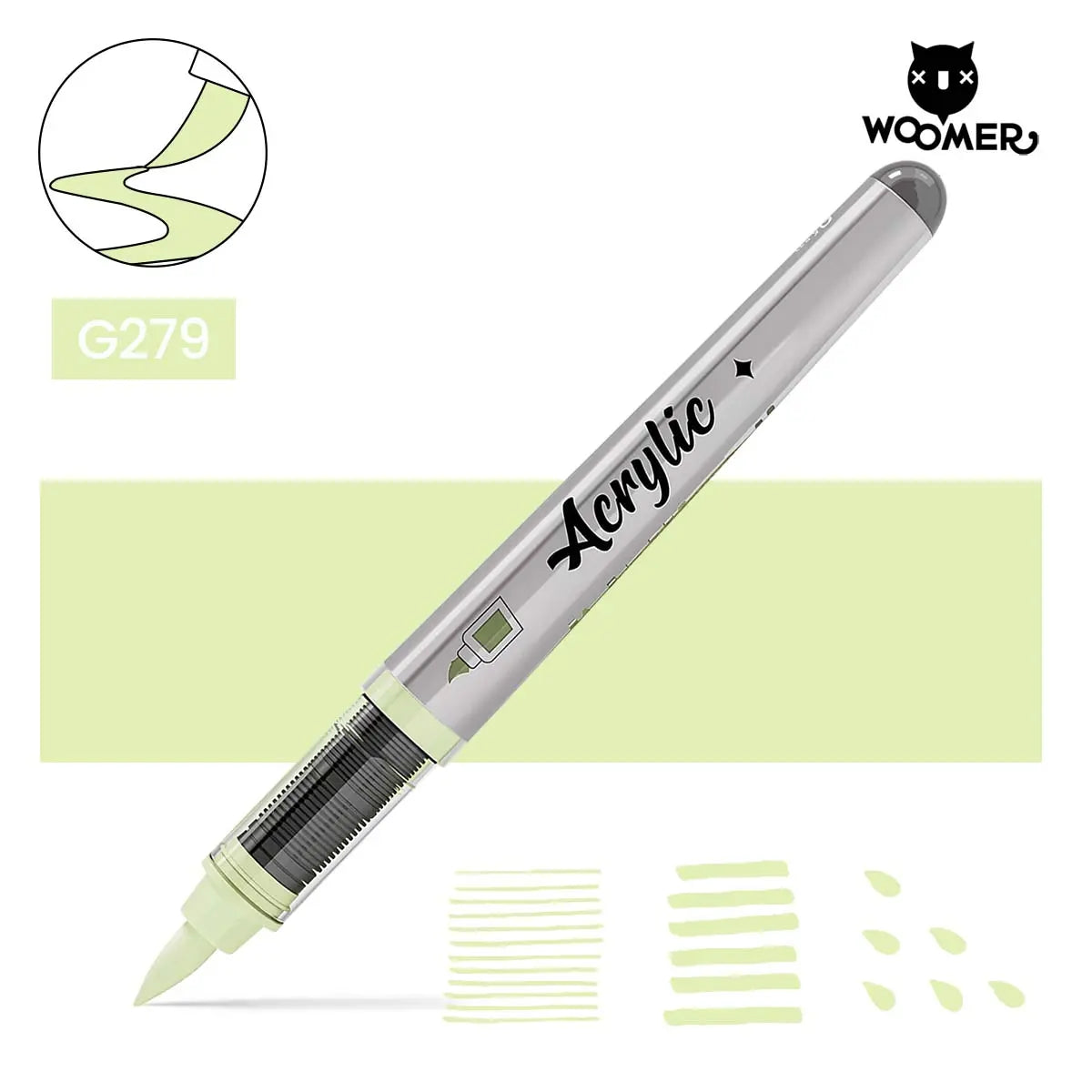 Woomer Single Marker Green
