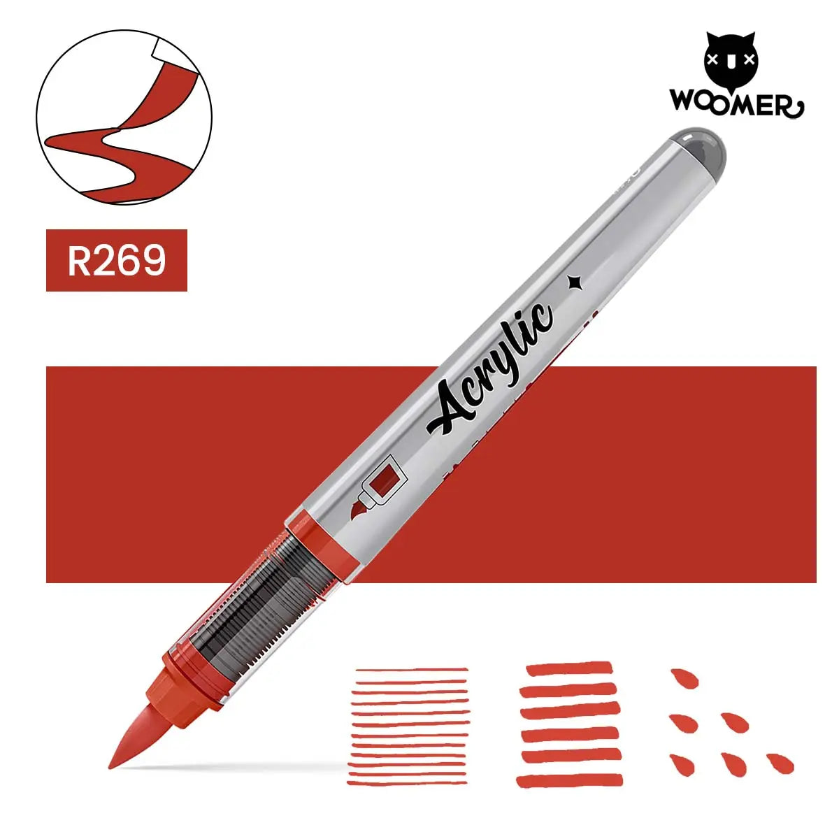 Woomer Single Marker Red