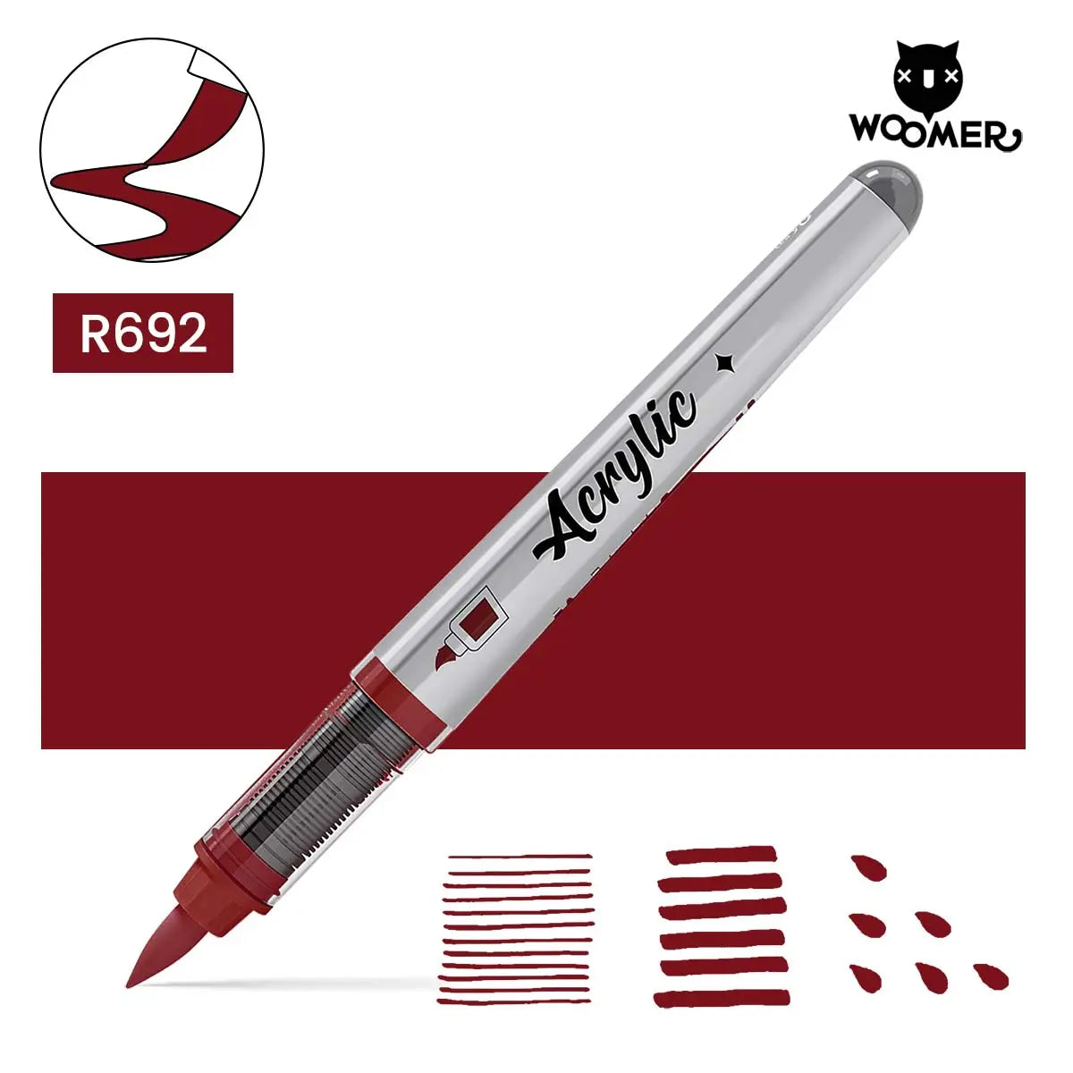 Woomer Single Marker Red
