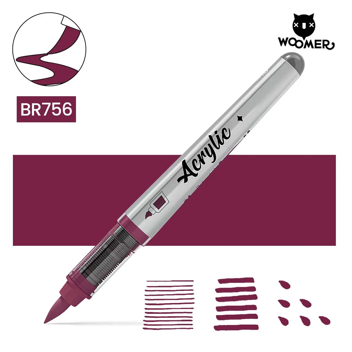 Woomer Single Marker Red