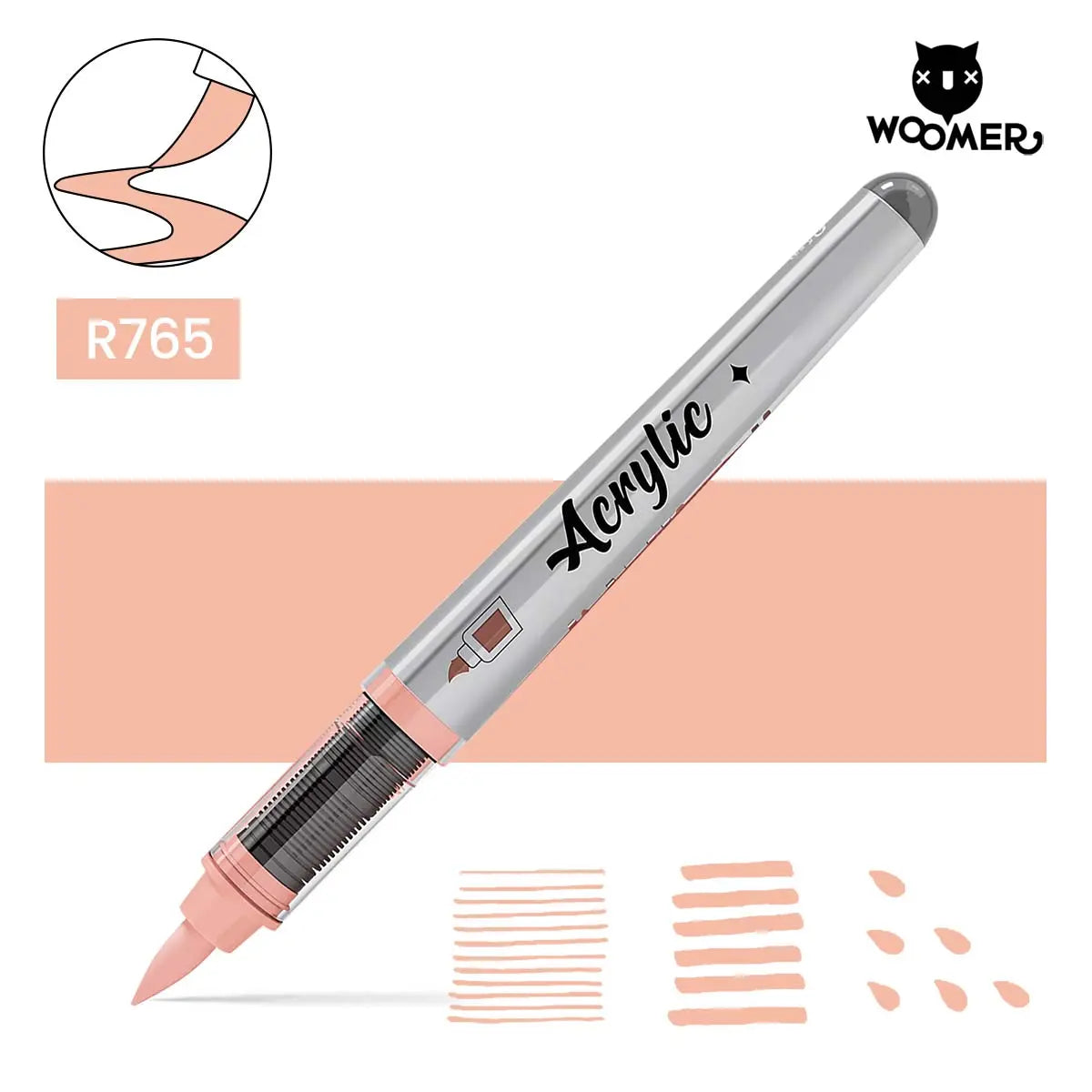 Woomer Single Marker Retro Light Color