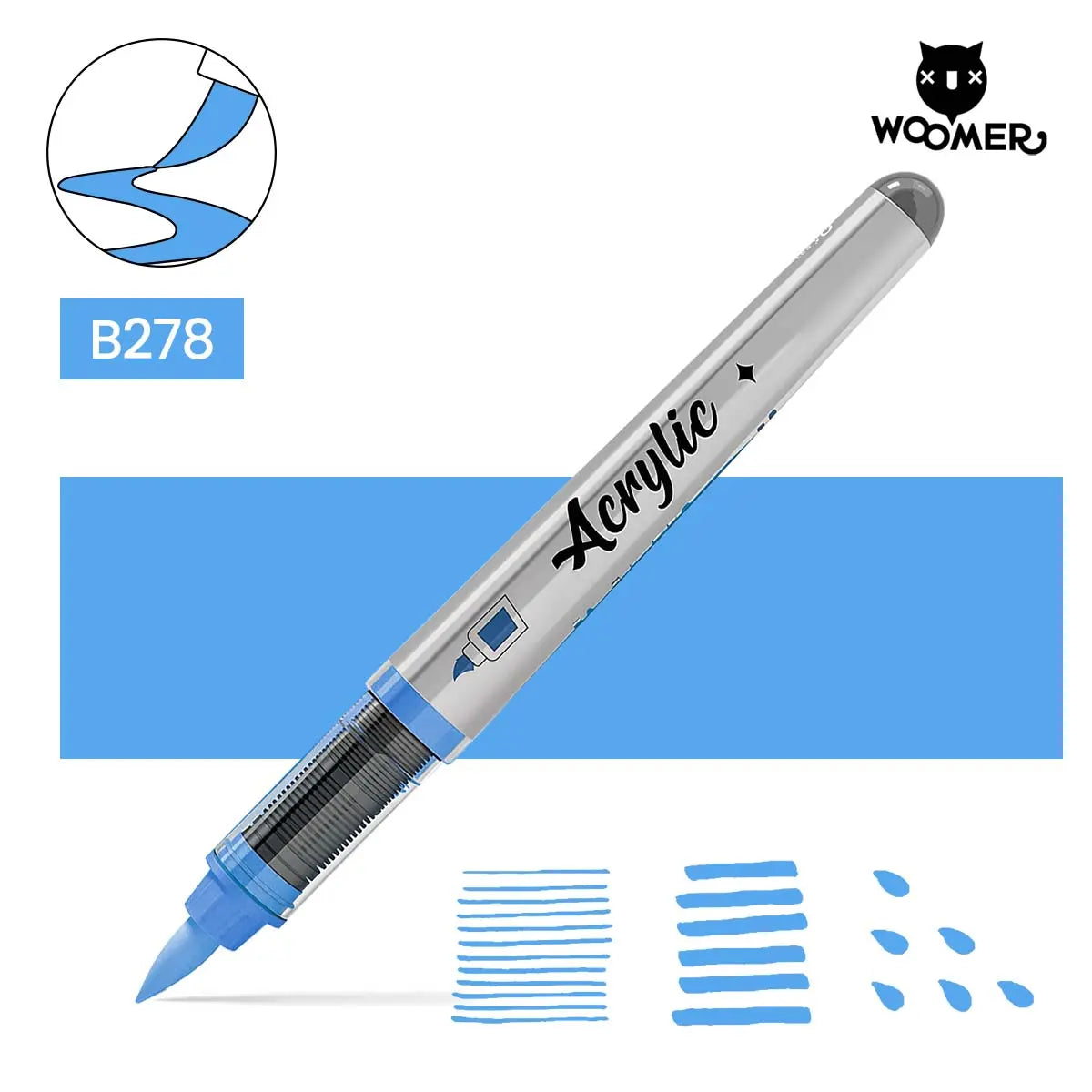 Woomer Single Marker Blue