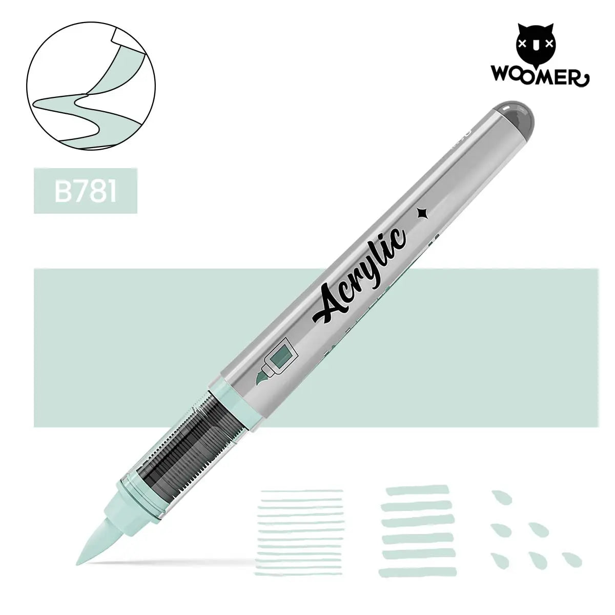 Woomer Single Marker Retro Light Color