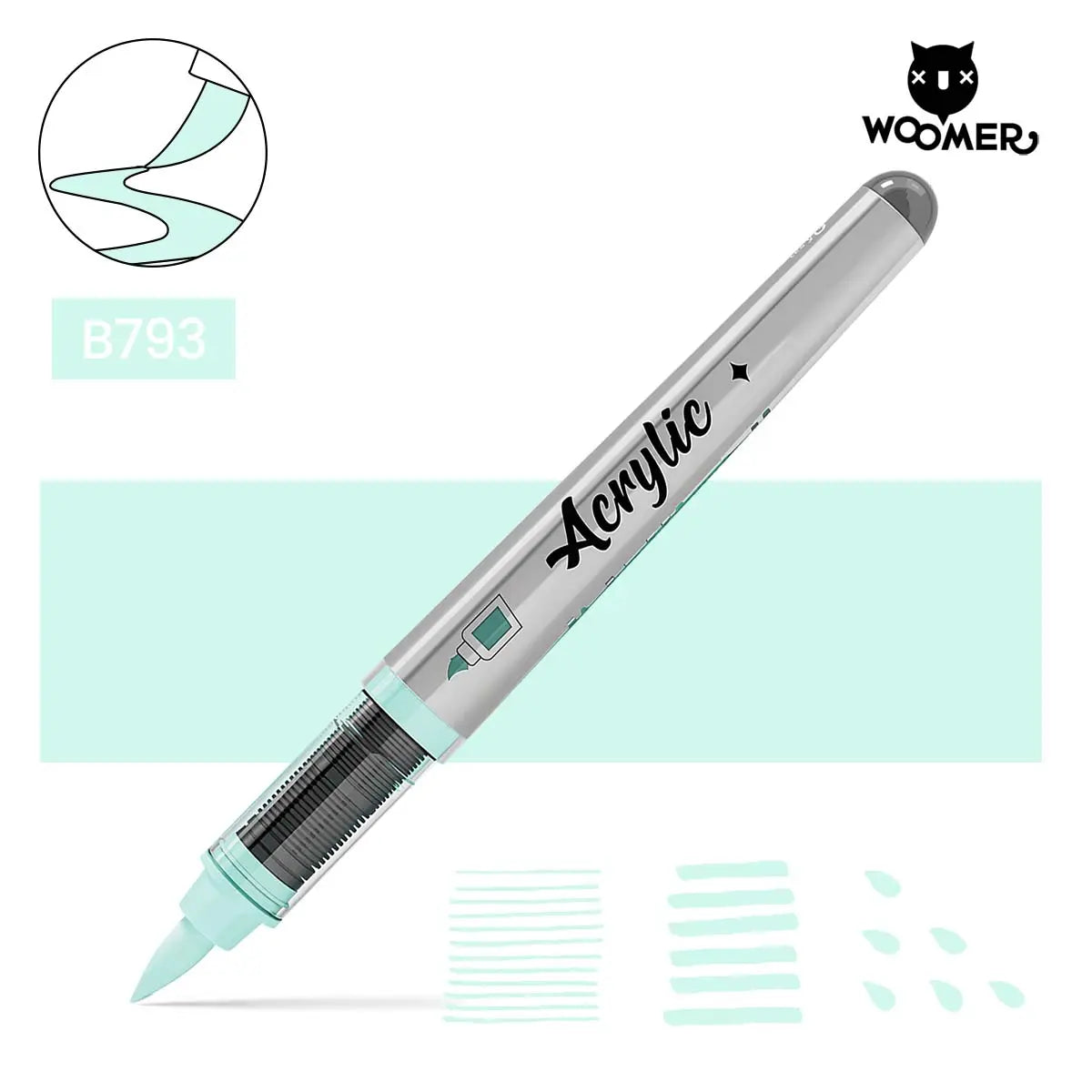 Woomer Single Marker Retro Light Color