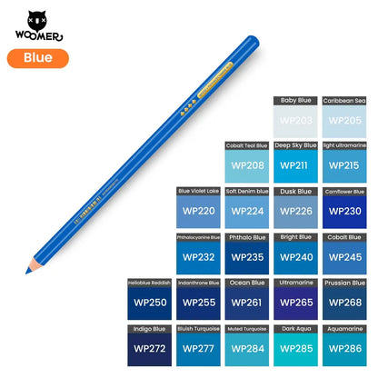Woomer Single Colored Pencil Blue