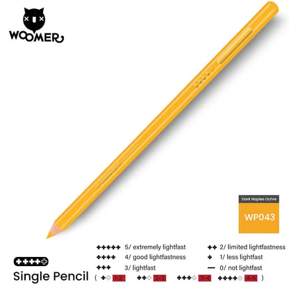 Woomer Single Colored Pencil Yellow & Orange