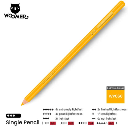 Woomer Single Colored Pencil Yellow & Orange