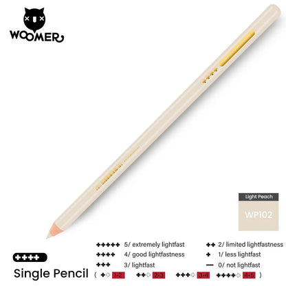 Woomer Single Colored Pencil Red