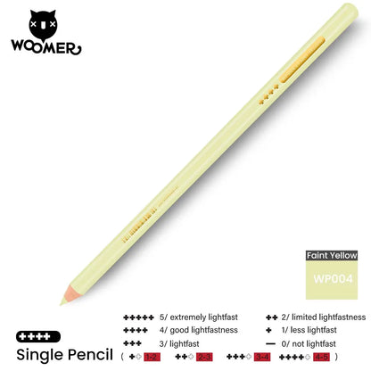 Woomer Single Colored Pencil Yellow & Orange