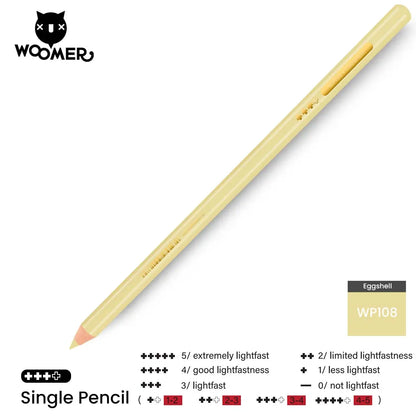 Woomer Single Colored Pencil Red