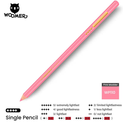 Woomer Single Colored Pencil Red