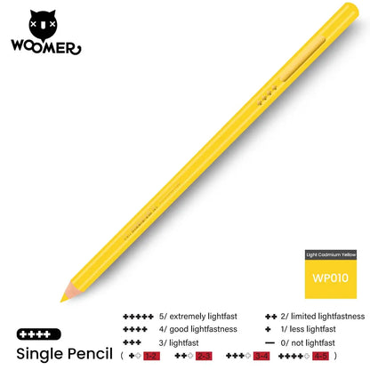 Woomer Single Colored Pencil Yellow & Orange