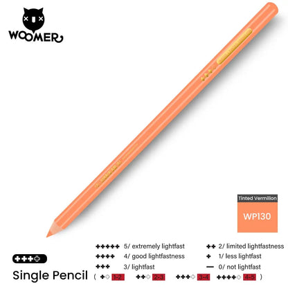 Woomer Single Colored Pencil Red