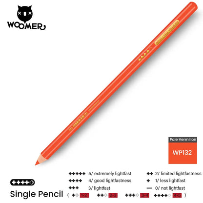 Woomer Single Colored Pencil Red