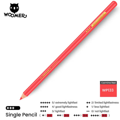 Woomer Single Colored Pencil Red