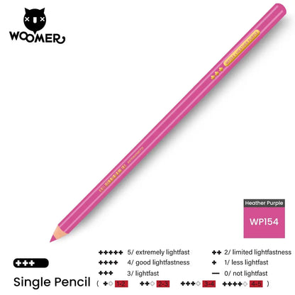 Woomer Single Colored Pencil Red