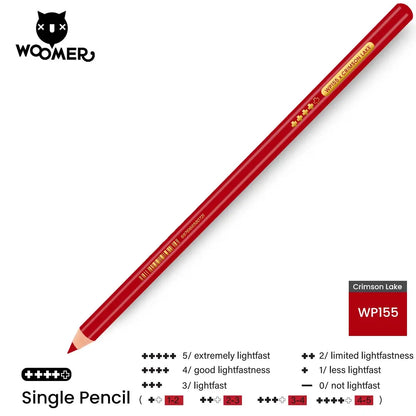 Woomer Single Colored Pencil Red