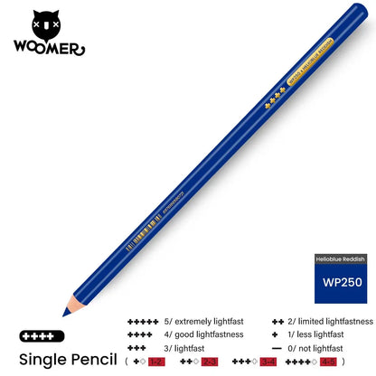 Woomer Single Colored Pencil Blue