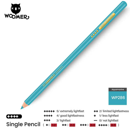 Woomer Single Colored Pencil Blue