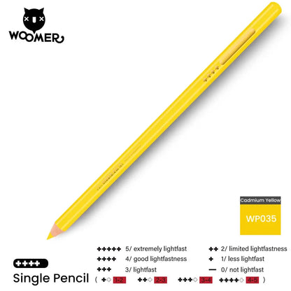 Woomer Single Colored Pencil Yellow & Orange