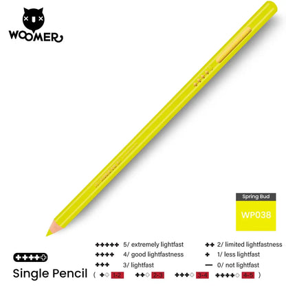 Woomer Single Colored Pencil Yellow & Orange