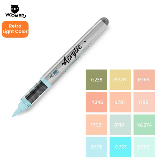 Woomer Single Marker Retro Light Color