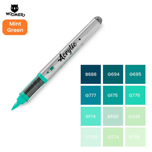 Woomer Single Marker Mint Green