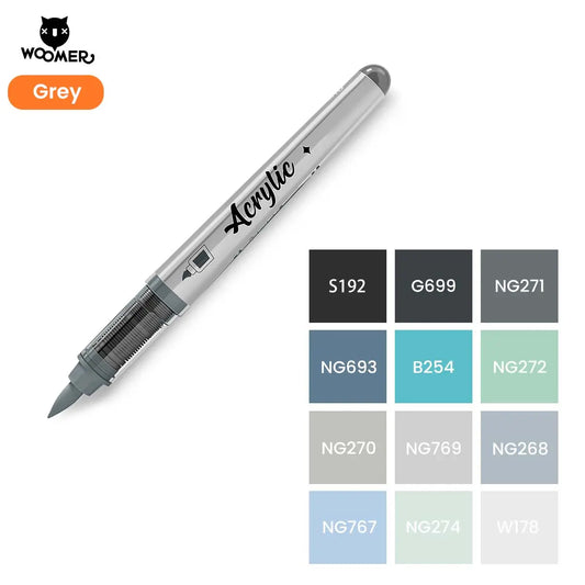 Woomer Single Marker Grey