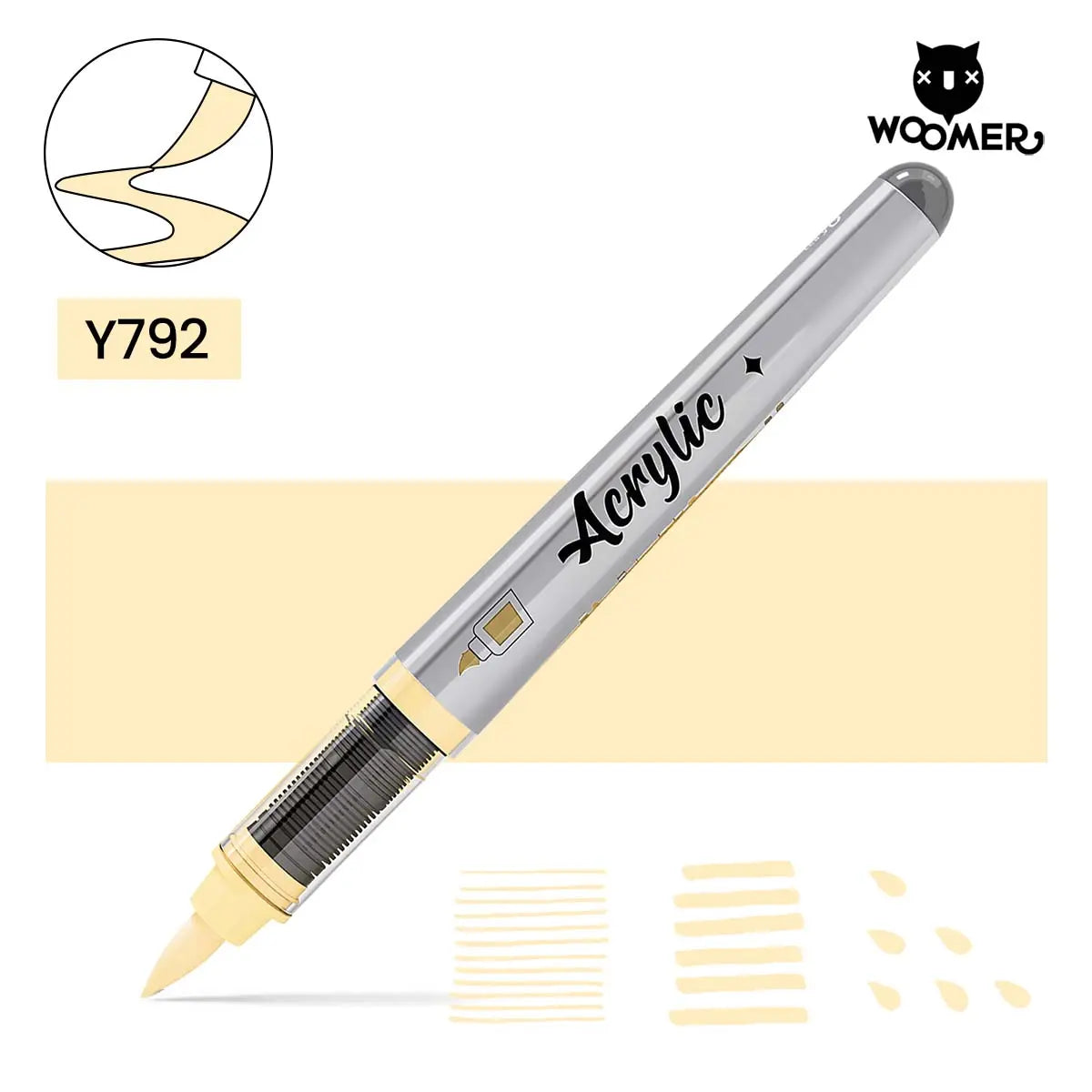 Woomer Single Marker Brown