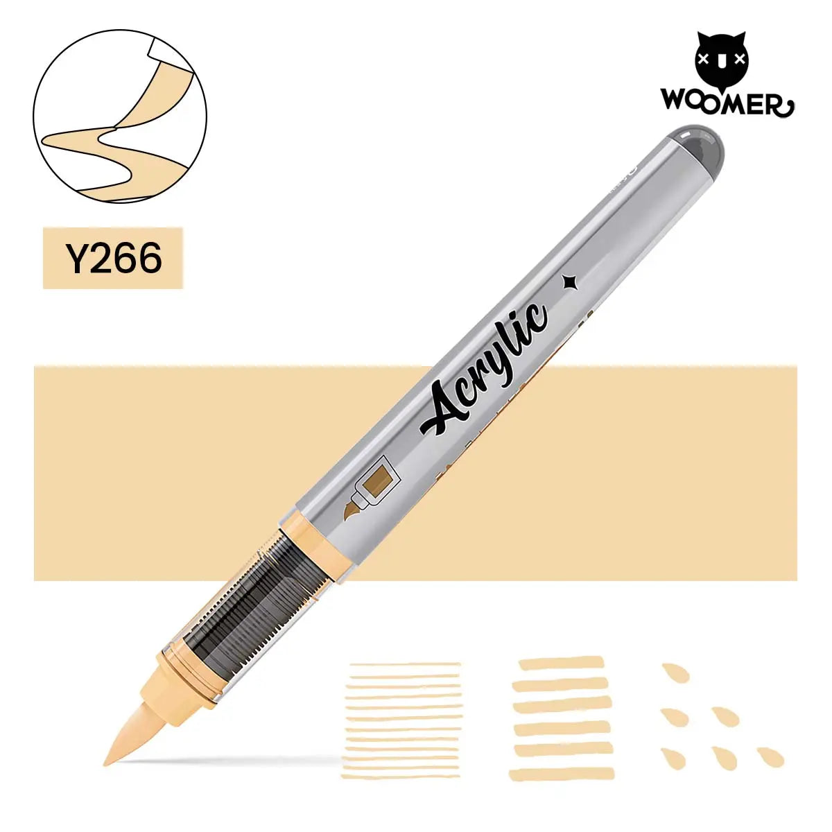 Woomer Single Marker Brown