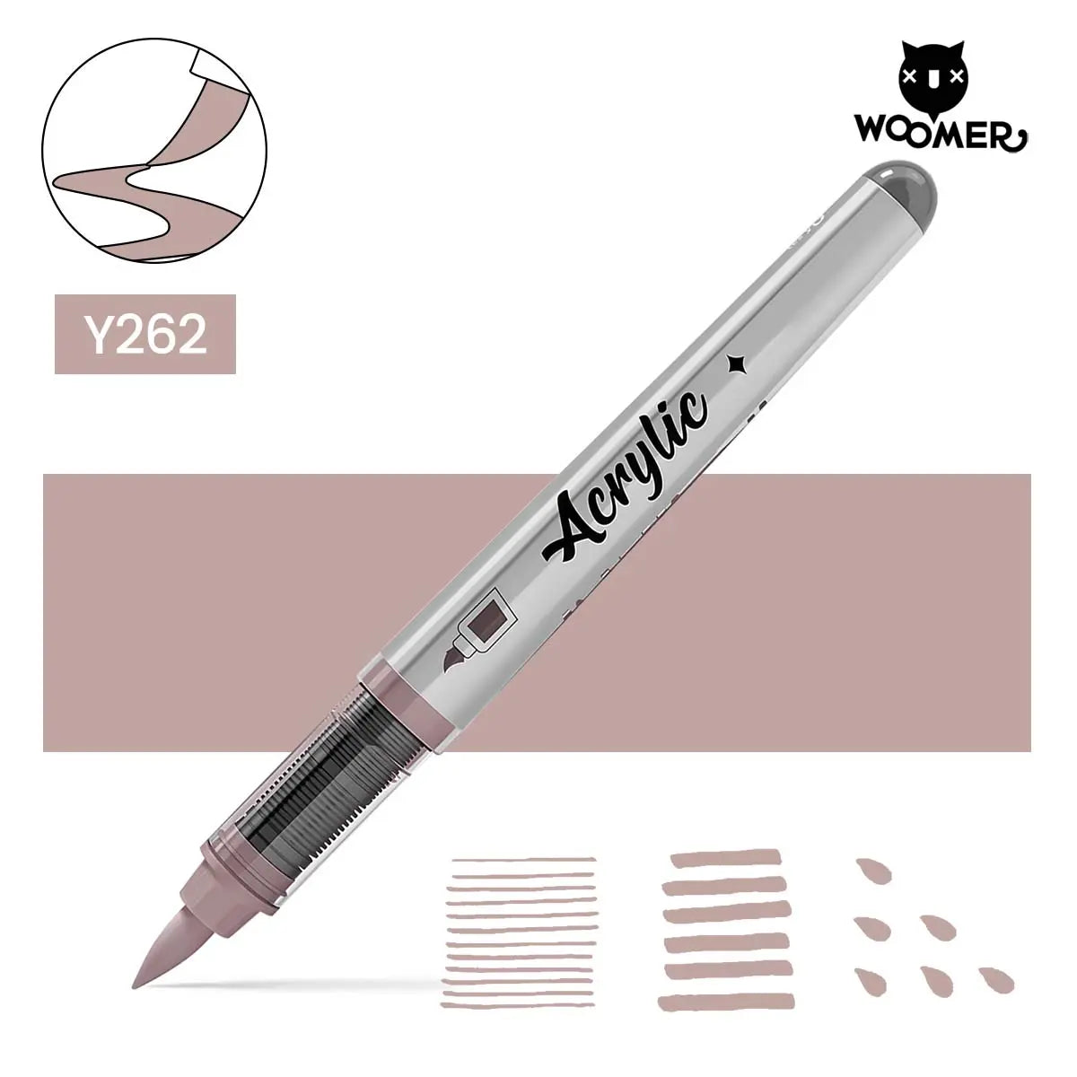 Woomer Single Marker Brown