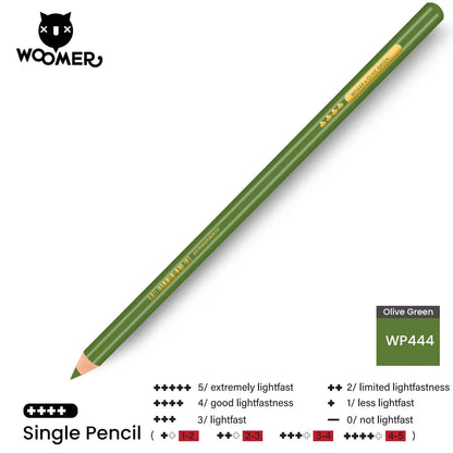 Woomer Single Colored Pencil Green