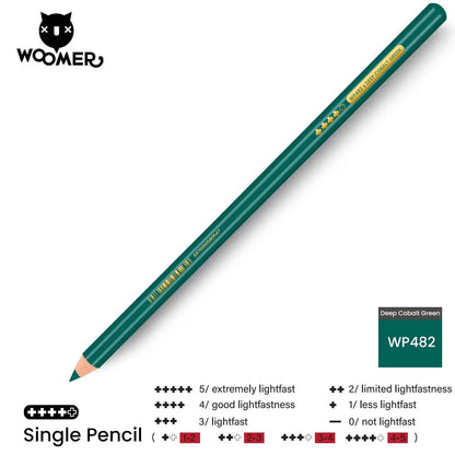 Woomer Single Colored Pencil Green