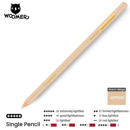 Woomer Single Colored Pencil Brown