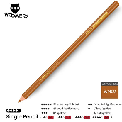 Woomer Single Colored Pencil Brown