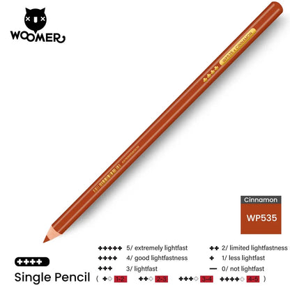 Woomer Single Colored Pencil Brown
