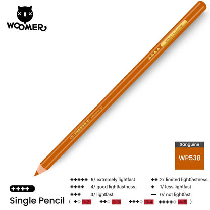 Woomer Single Colored Pencil Brown