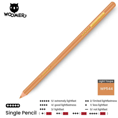 Woomer Single Colored Pencil Brown