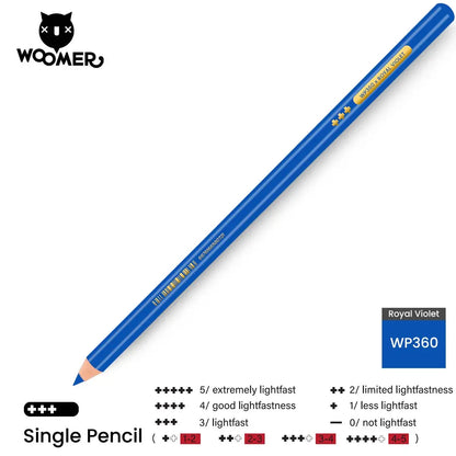 Woomer Single Colored Pencil Purple