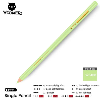 Woomer Single Colored Pencil Green