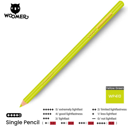 Woomer Single Colored Pencil Green