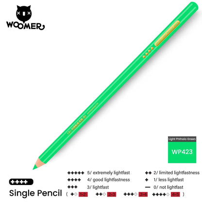 Woomer Single Colored Pencil Green