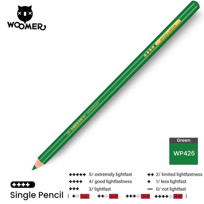 Woomer Single Colored Pencil Green