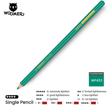 Woomer Single Colored Pencil Green