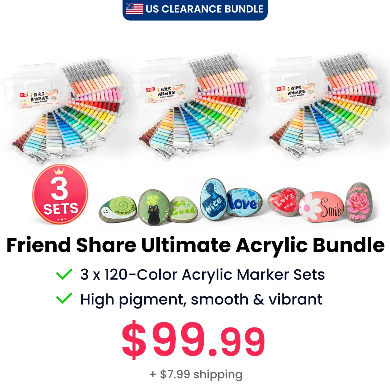 Friend Share Ultimate Acrylic Bundle