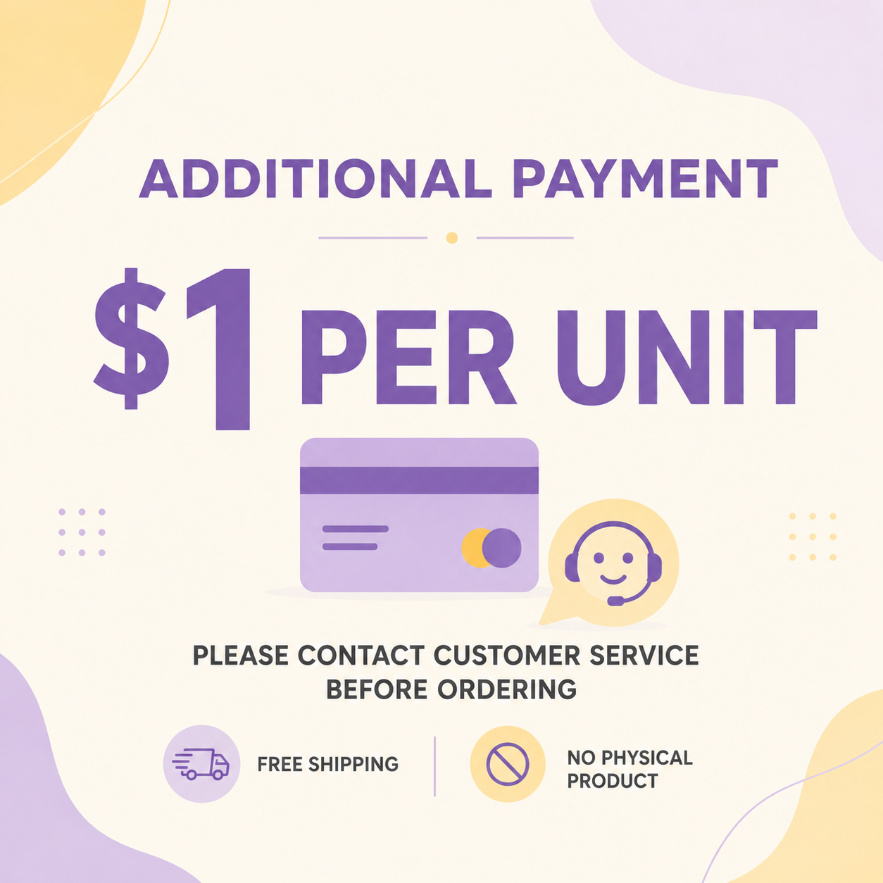 Woomer Additional Payment Link – Please Contact Customer Service Before Ordering