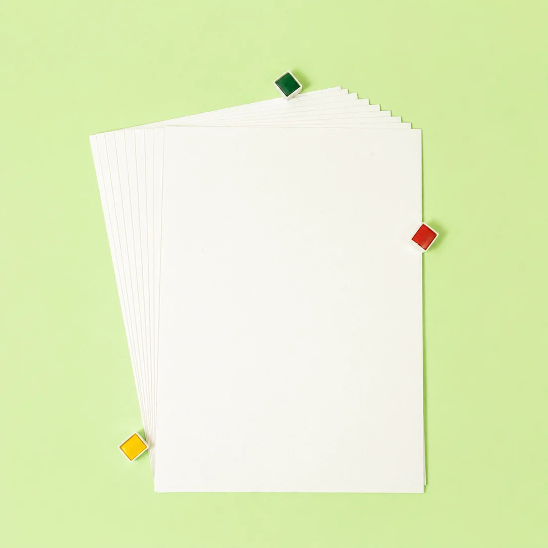 Woomer 100% Cotton A4 Watercolor Paper Sheets-15pcs